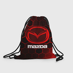 Рюкзак-мешок MAZDA Соты, цвет: 3D-принт