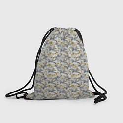 Рюкзак-мешок Абстрактные нежные цветочки, цвет: 3D-принт