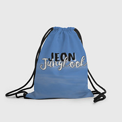 Рюкзак-мешок JEON JUNGKOOK BTS, цвет: 3D-принт