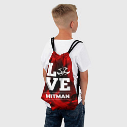 Рюкзак-мешок Hitman Love Классика, цвет: 3D-принт — фото 2