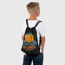 Рюкзак-мешок HALLOWEEN ROCKER PARTY, цвет: 3D-принт — фото 2