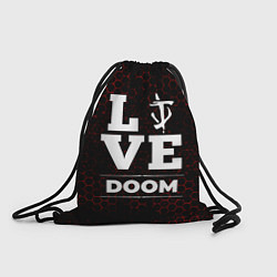Рюкзак-мешок Doom Love Классика, цвет: 3D-принт