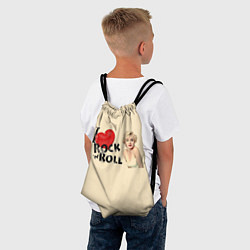 Рюкзак-мешок NOSTALGIA FOR ROCK AND ROLL, цвет: 3D-принт — фото 2