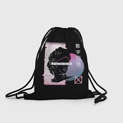 Рюкзак-мешок Digital Love, цвет: 3D-принт