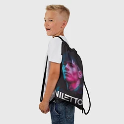 Рюкзак-мешок Нилетто - портрет, цвет: 3D-принт — фото 2