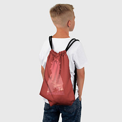 Рюкзак-мешок Яэ Мико на прогулке, цвет: 3D-принт — фото 2