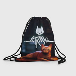 Рюкзак-мешок Stray: Бродячий кот, цвет: 3D-принт