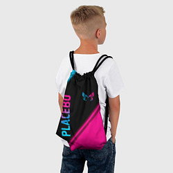 Рюкзак-мешок Placebo Neon Gradient, цвет: 3D-принт — фото 2