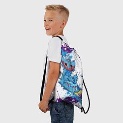 Рюкзак-мешок POPPY PLAYTIME Мини Хагги, цвет: 3D-принт — фото 2