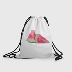 Рюкзак-мешок Дольки арбуза, цвет: 3D-принт