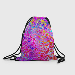 Рюкзак-мешок Красочные всплески красок Экспрессия, цвет: 3D-принт