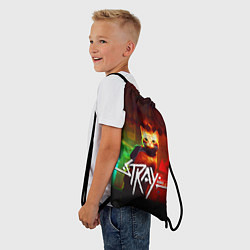Рюкзак-мешок Stray: Бродяжка, цвет: 3D-принт — фото 2