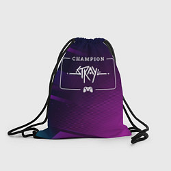 Рюкзак-мешок Stray Gaming Champion: рамка с лого и джойстиком н, цвет: 3D-принт