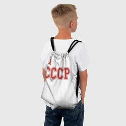 Рюкзак-мешок СССР - Союз Советских Социалистических Республик, цвет: 3D-принт — фото 2