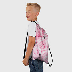 Рюкзак-мешок Pink Flamingos, цвет: 3D-принт — фото 2