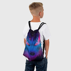 Рюкзак-мешок Mystical wolf, цвет: 3D-принт — фото 2