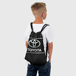 Рюкзак-мешок Toyota Карбон, цвет: 3D-принт — фото 2
