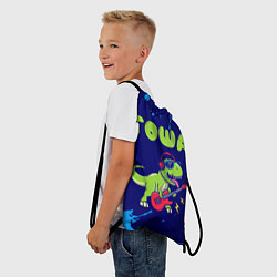 Рюкзак-мешок Гоша рокозавр, цвет: 3D-принт — фото 2