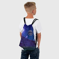 Рюкзак-мешок PSG ночное поле, цвет: 3D-принт — фото 2
