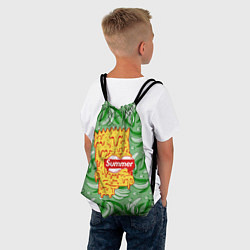 Рюкзак-мешок Барт Симпсон - Summer, цвет: 3D-принт — фото 2