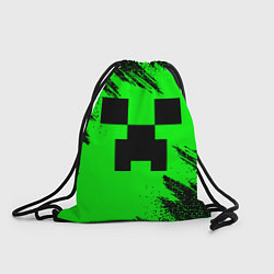 Рюкзак-мешок Minecraft squares, цвет: 3D-принт