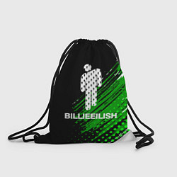 Рюкзак-мешок Billie eilish - краска, цвет: 3D-принт