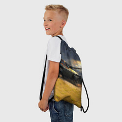 Рюкзак-мешок Танк Е100, цвет: 3D-принт — фото 2