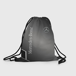 Рюкзак-мешок Mercedes абстракция карбон, цвет: 3D-принт