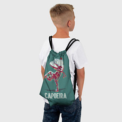 Рюкзак-мешок Capoeira fighter, цвет: 3D-принт — фото 2