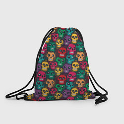Рюкзак-мешок Череп с глазами, цвет: 3D-принт