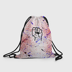 Рюкзак-мешок Не сдавайся - кулак, цвет: 3D-принт