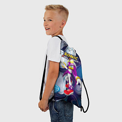 Рюкзак-мешок Sonic - ласточка Вейв - Free riders - pattern, цвет: 3D-принт — фото 2