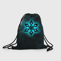 Рюкзак-мешок КРИО элемент Genshin Impact, цвет: 3D-принт