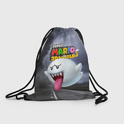 Рюкзак-мешок Boo - Super Mario 3D World - Nintendo, цвет: 3D-принт