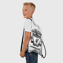 Рюкзак-мешок Liverpool с потертостями на светлом фоне, цвет: 3D-принт — фото 2