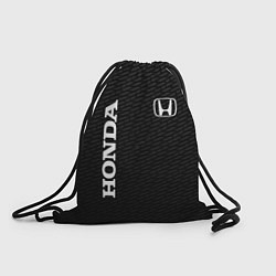 Рюкзак-мешок Honda карбон, цвет: 3D-принт