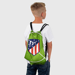 Рюкзак-мешок Atletico madrid Поле, цвет: 3D-принт — фото 2
