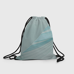 Рюкзак-мешок Абстрактные слои листов, цвет: 3D-принт