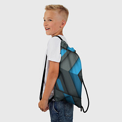 Рюкзак-мешок Излом, цвет: 3D-принт — фото 2