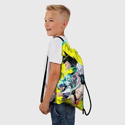 Рюкзак-мешок Команда раннеров, цвет: 3D-принт — фото 2