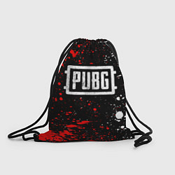 Мешок для обуви PUBG white grunge