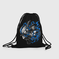 Рюкзак-мешок Ледяная ярость Кратоса GoW Ragnarok, цвет: 3D-принт