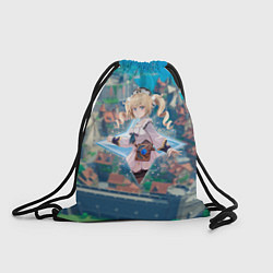 Рюкзак-мешок Барбара в примогеме, цвет: 3D-принт