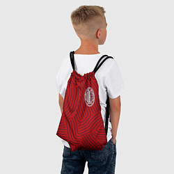 Рюкзак-мешок AC Milan отпечатки, цвет: 3D-принт — фото 2