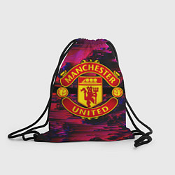 Рюкзак-мешок Manchester United, цвет: 3D-принт