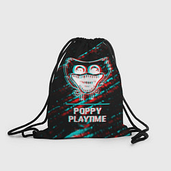 Рюкзак-мешок Poppy Playtime в стиле glitch и баги графики на те, цвет: 3D-принт