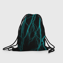 Рюкзак-мешок Неоновые молнии, цвет: 3D-принт