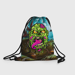 Рюкзак-мешок Монстр - лизун, цвет: 3D-принт