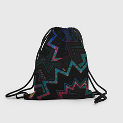 Рюкзак-мешок Этнический Узор, цвет: 3D-принт