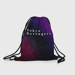 Рюкзак-мешок Tokyo Revengers gradient space, цвет: 3D-принт
